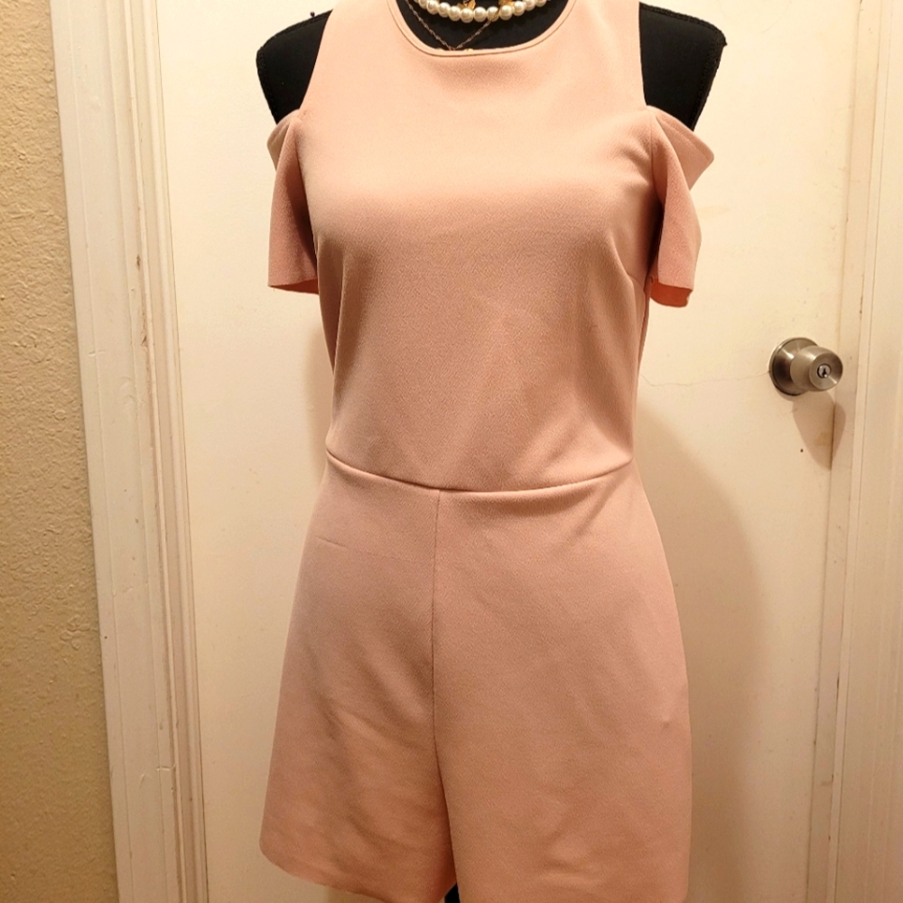 Zara collection pink romper size medium